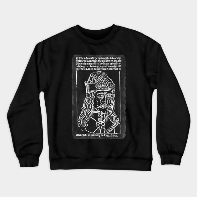 Vlad Dracul Crewneck Sweatshirt by Hiraeth Tees